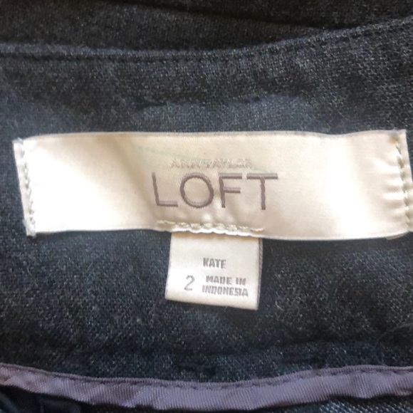 LOFT dark gray trousers - Picture 4 of 7